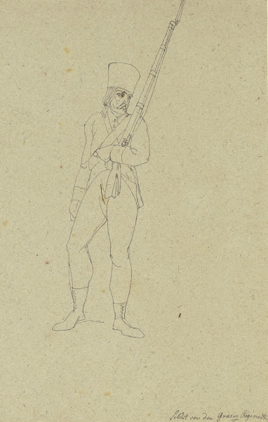 Soldat von den Grenzregimenten