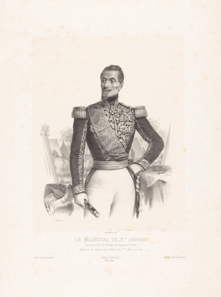 Le maréchal de St Arnaud Général en chef de larmée française en orient 1854