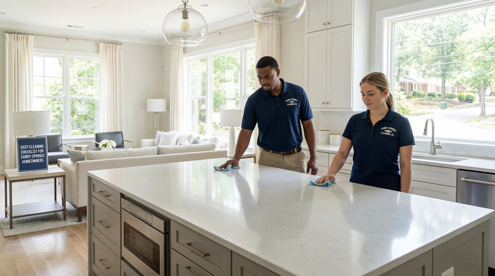 Deep Cleaning Checklist for Sandy Springs Homeowners