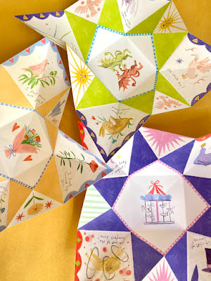 3 in 1 Puzzle Purses (3 different designs of "greeting card" in the form of origami)