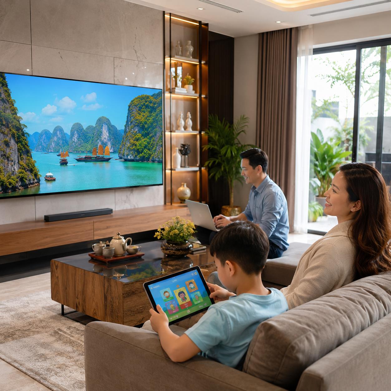 Combo internet truyền hình vnpt