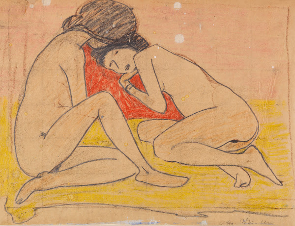 Zwei Mädchen 1912