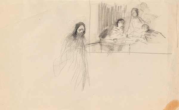 Christ at Emmaus c 1902