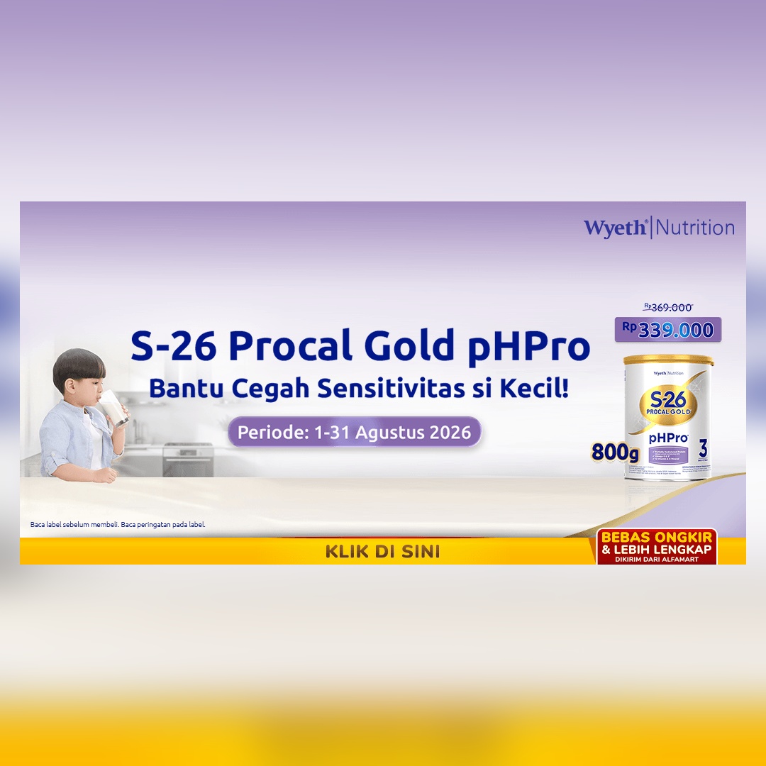 S-26 Procal Gold pHPro Harga Spesial 1-31 Agustus 2026