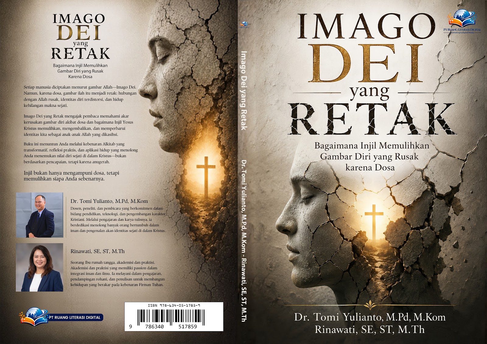 Cover depan Imago Dei yang Retak