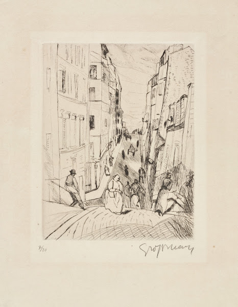 Paris Montmartre Rue Berthe 1906   1910