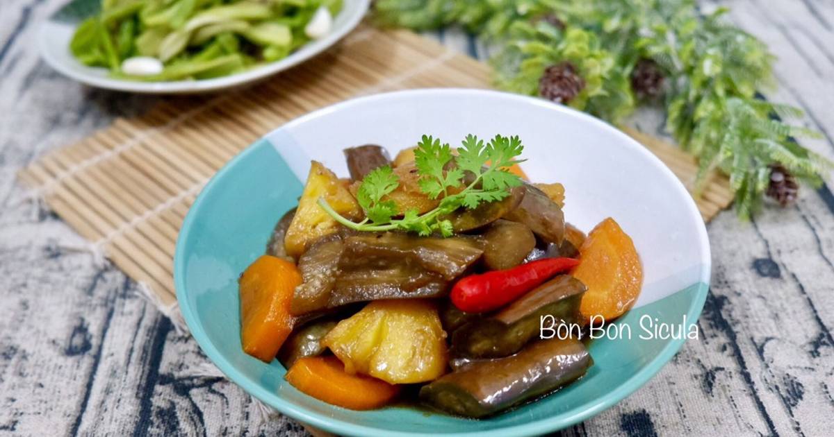 Cà Tím Kho Thơm (Món Chay)