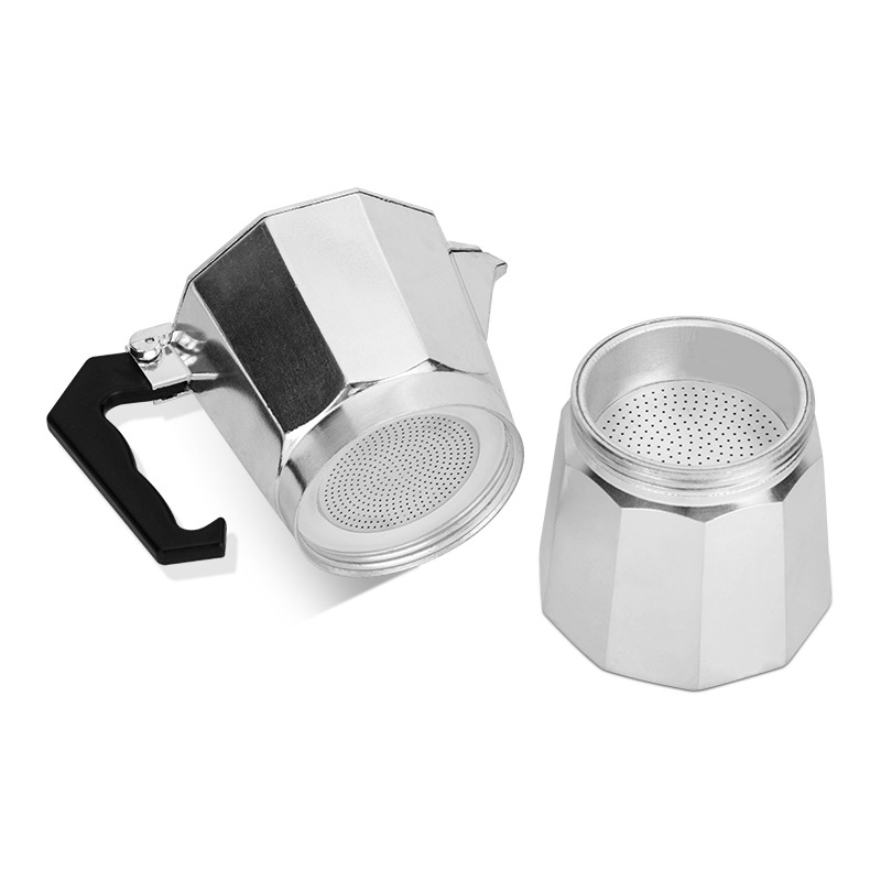Espressokocher aus Edelstahl