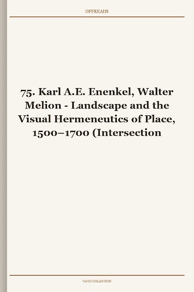 75. Karl A.E. Enenkel, Walter Melion