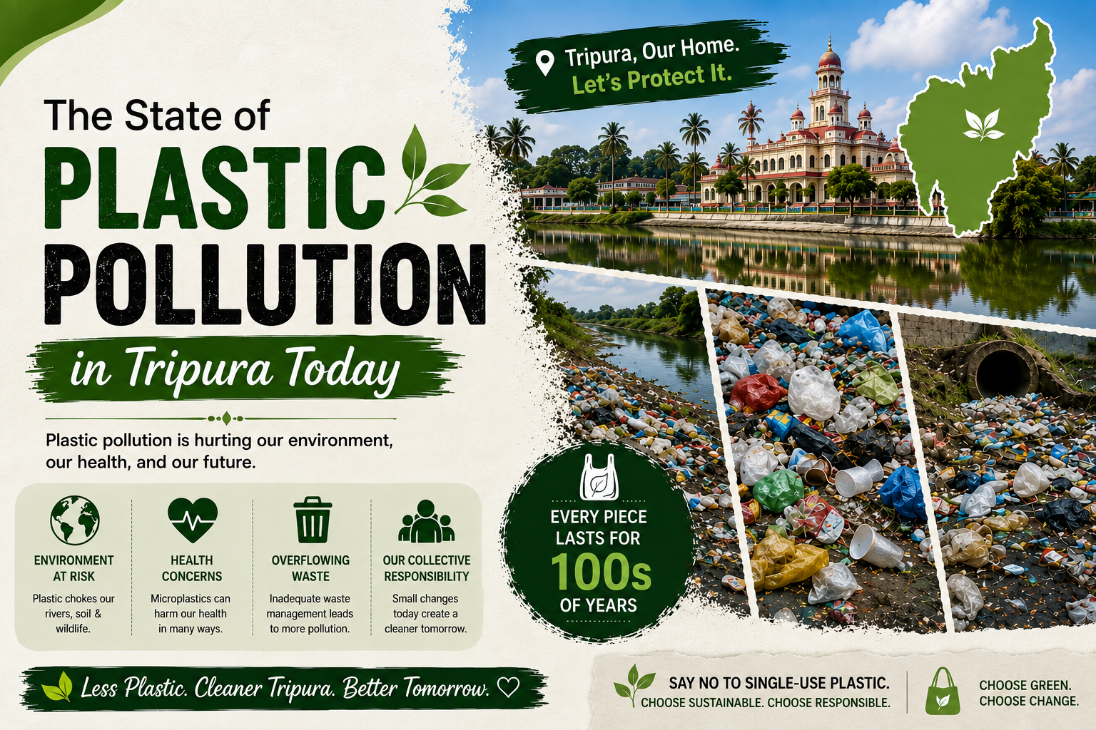 Plastic Pollution in Tripura