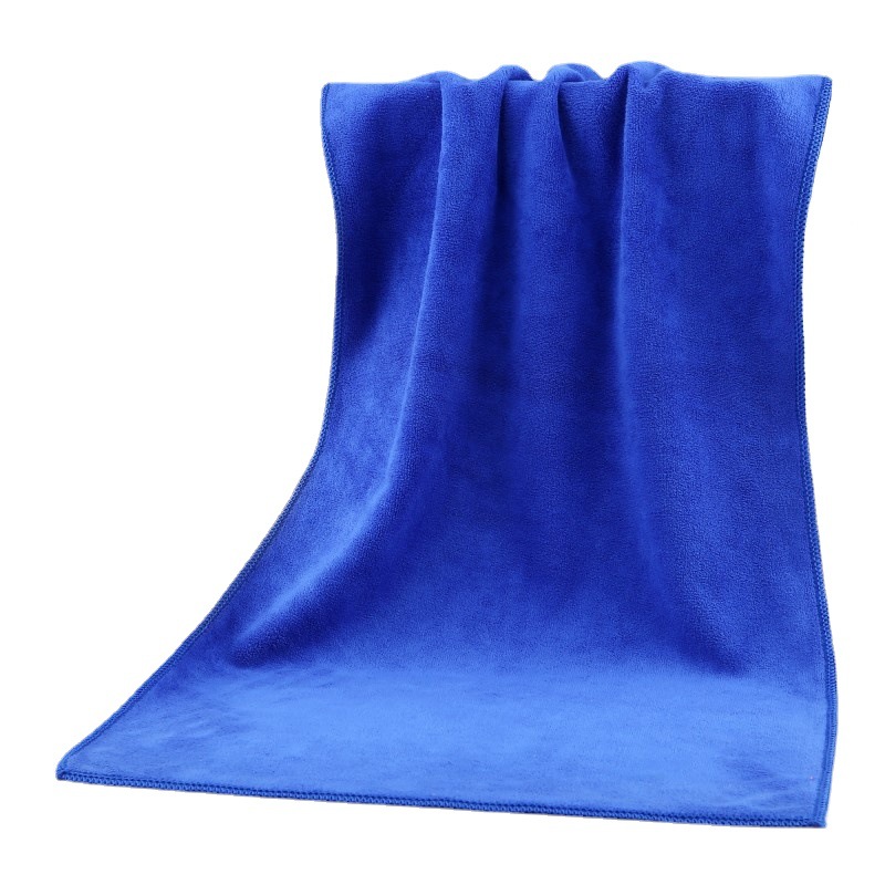 Microfiber cleaning cloths, 4-piece set, various sizes