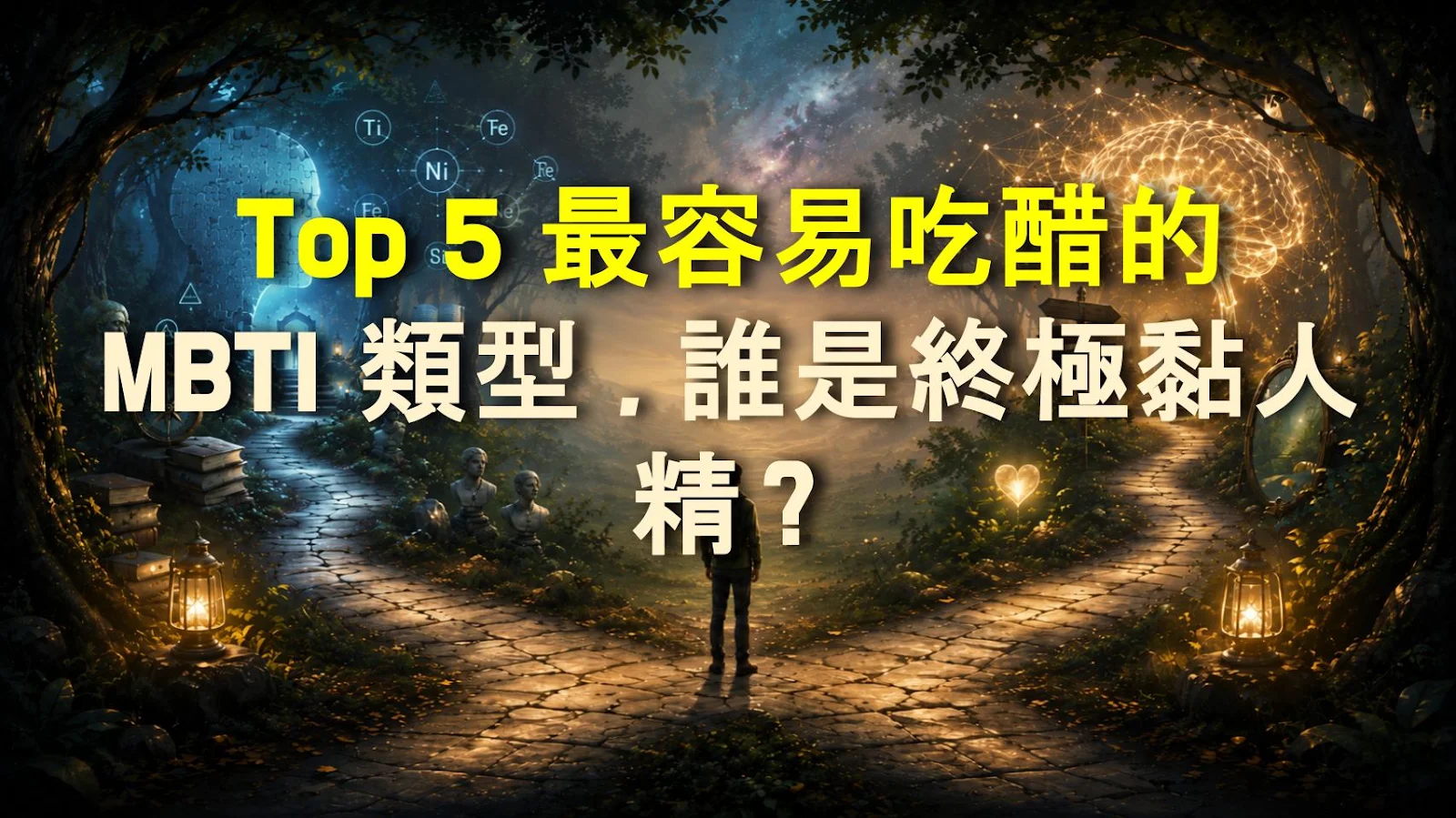 Top 5 最容易吃醋的 MBTI 類型，誰是終極黏人精？