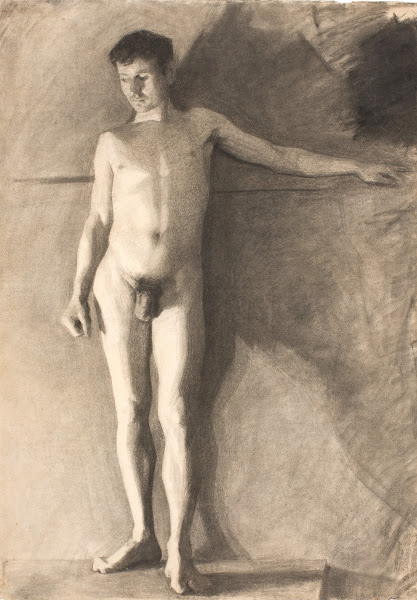 Standing male model