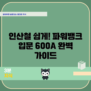 인산철파워뱅크600A, 파워뱅크 추천, 초보자용 파워뱅크, 인산철 배터리, 휴대용 충전기