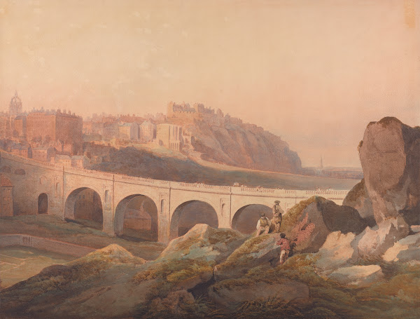 View of Edinburgh from Calton Hill 1811