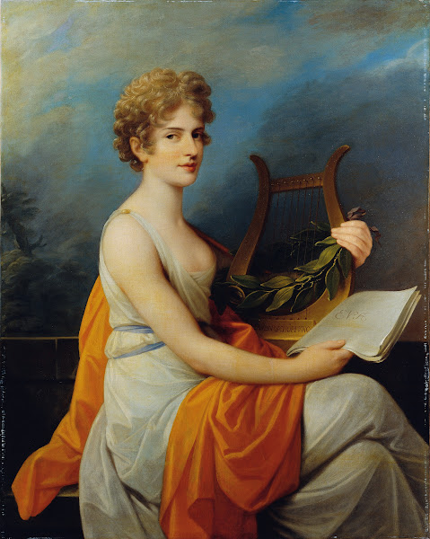 The court opera singer Theresia Saal as Eva in Joseph Haydns Creation 1802