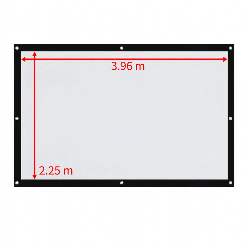 Projection screen, canvas screen