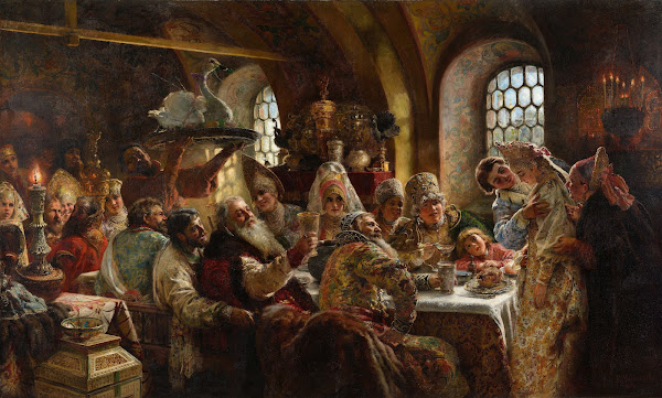 A Boyar Wedding Feast 1883