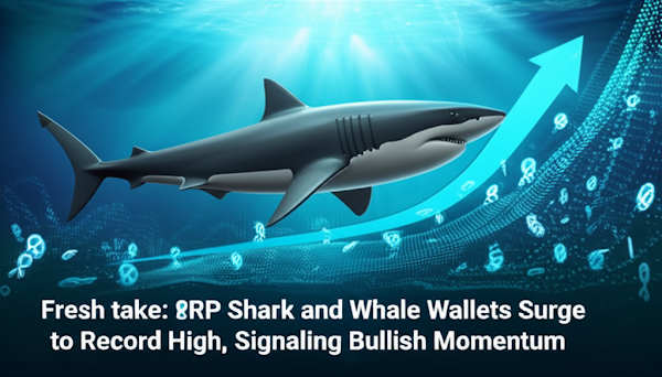 Fresh take: XRP Shark and Whale Wallets Surge to Record High, Signaling Bullish Momentum