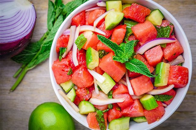 Salad Dưa Hấu Rau Củ