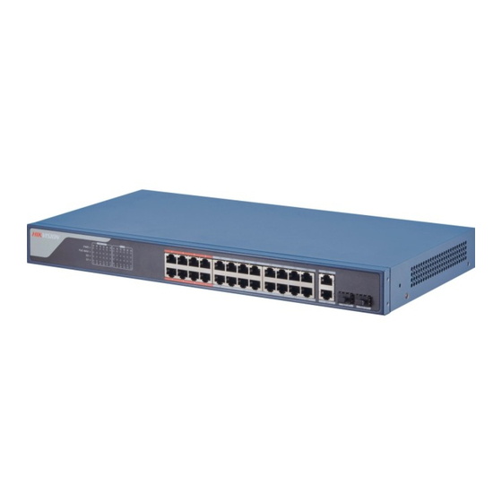 Hikvision 24 Port Fast Ethernet Smart Switch