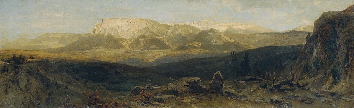 Die Schlerngruppe bei Bozen 1877