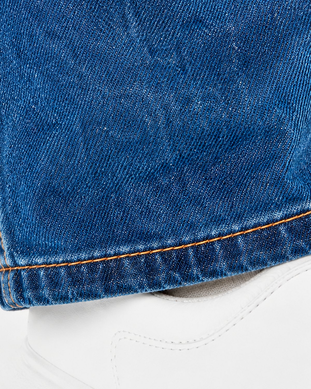 Double-stitched hem