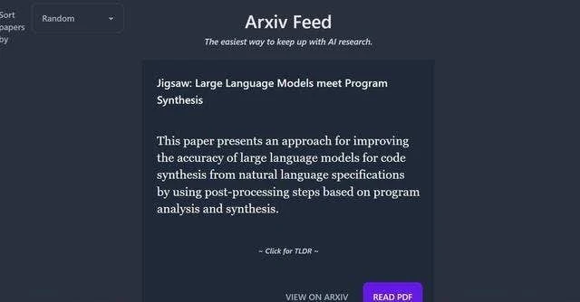 Captura de Arxiv Feed