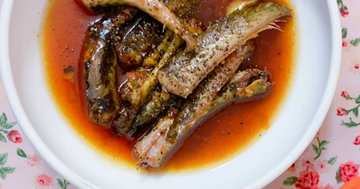 Cá kèo kho tiêu