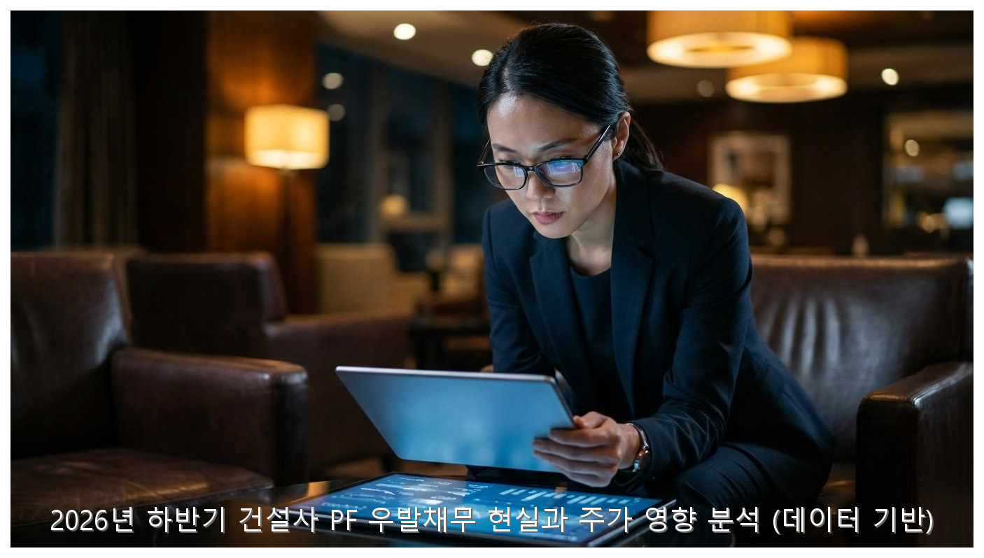 2026년 하반기 건설사 PF 우발채무 현실과 주가 영향 분석 (데이터 기반) 핵심 안내 및 분석 인포그래픽 (6)