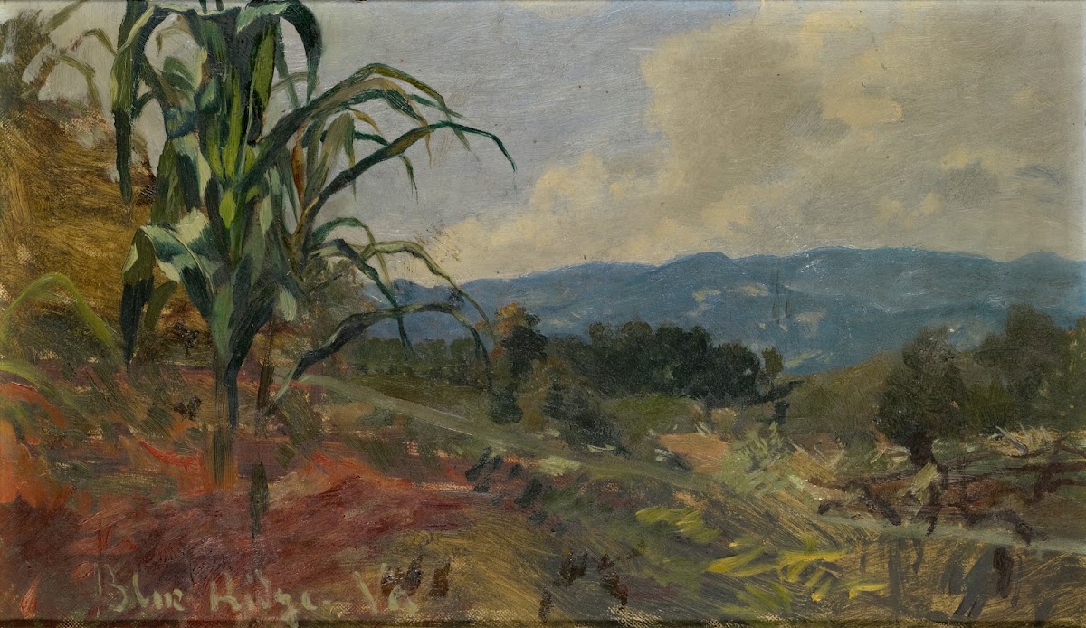 Landscape with Giant Corn in the Foreground 1870