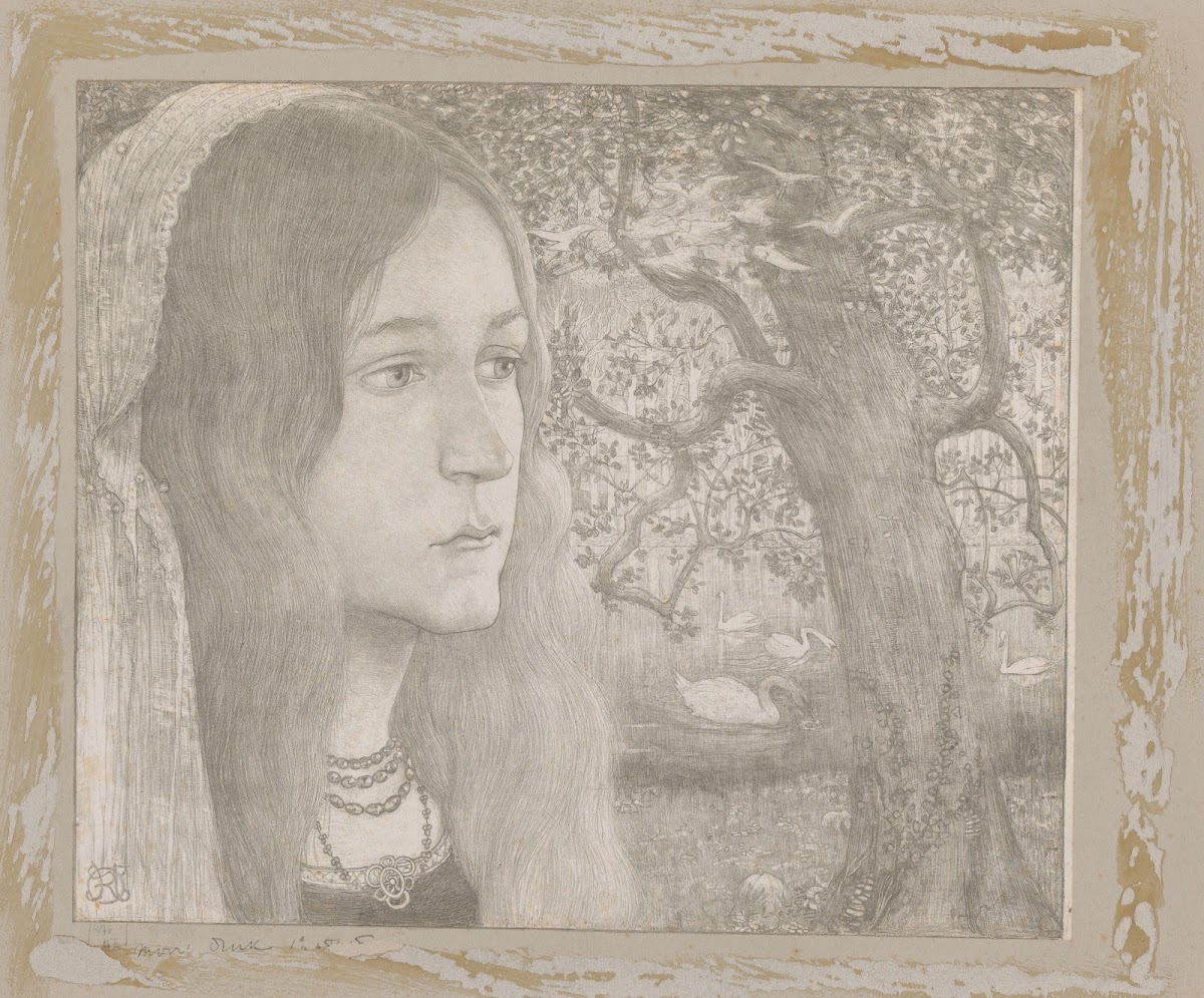 Helga Die Voor Zich Uit Kijkt 1893