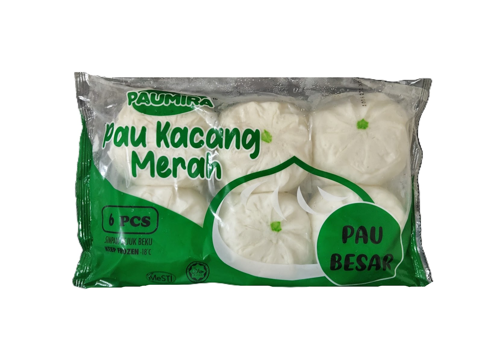 Pau Kacang Merah Besar 10Pkt/Ctn