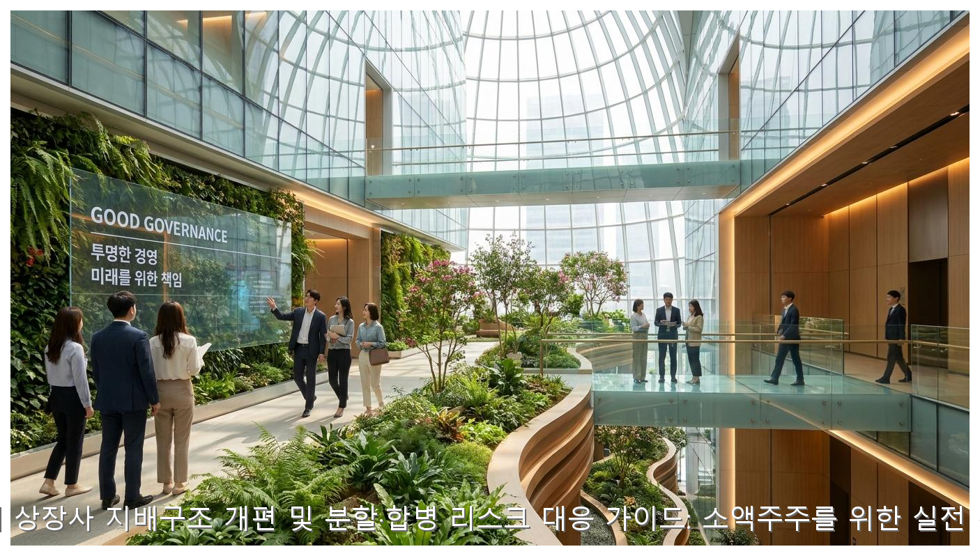 국내 상장사 지배구조 개편 및 분할·합병 리스크 대응 가이드: 소액주주를 위한 실전 전략 핵심 안내 및 분석 인포그래픽 (8)