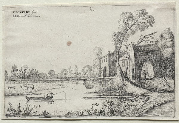 Landscape with a River and a Gatehouse 1614