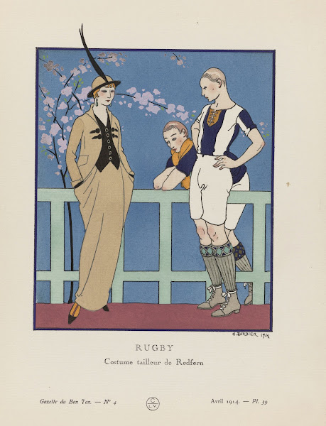 Rugby Costume tailleur de Redfern 1914