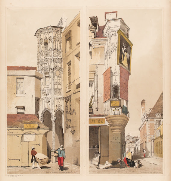 Hôtel de la Trémouille rue des Bourdonnais et Vieille rue du Temple Paris