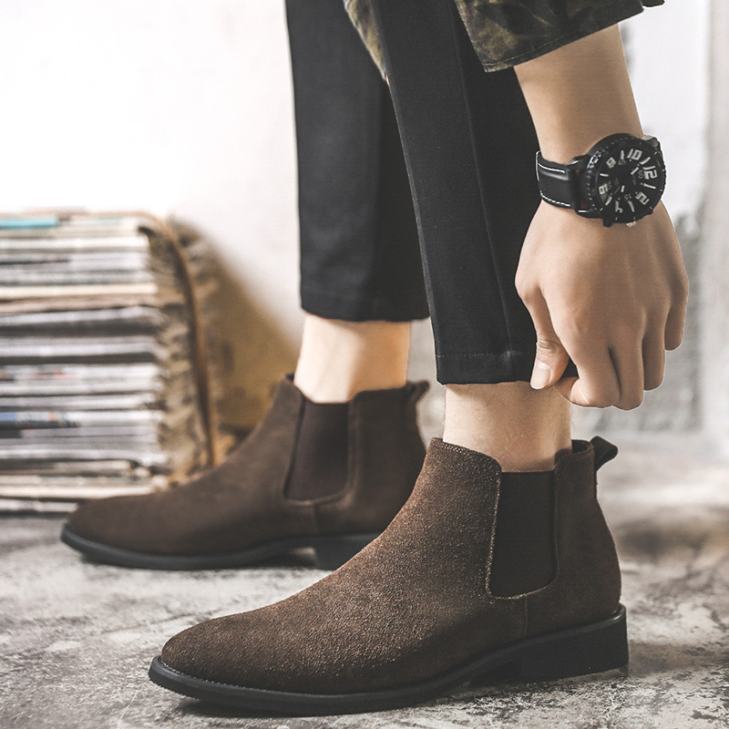 Men's Chelsea Boot, lined, winter style
