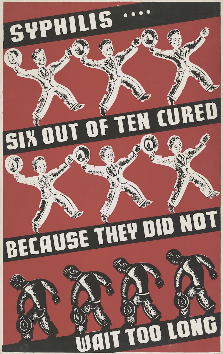 Syphilis  six out of ten cured because they did not wait too long 1936 1941