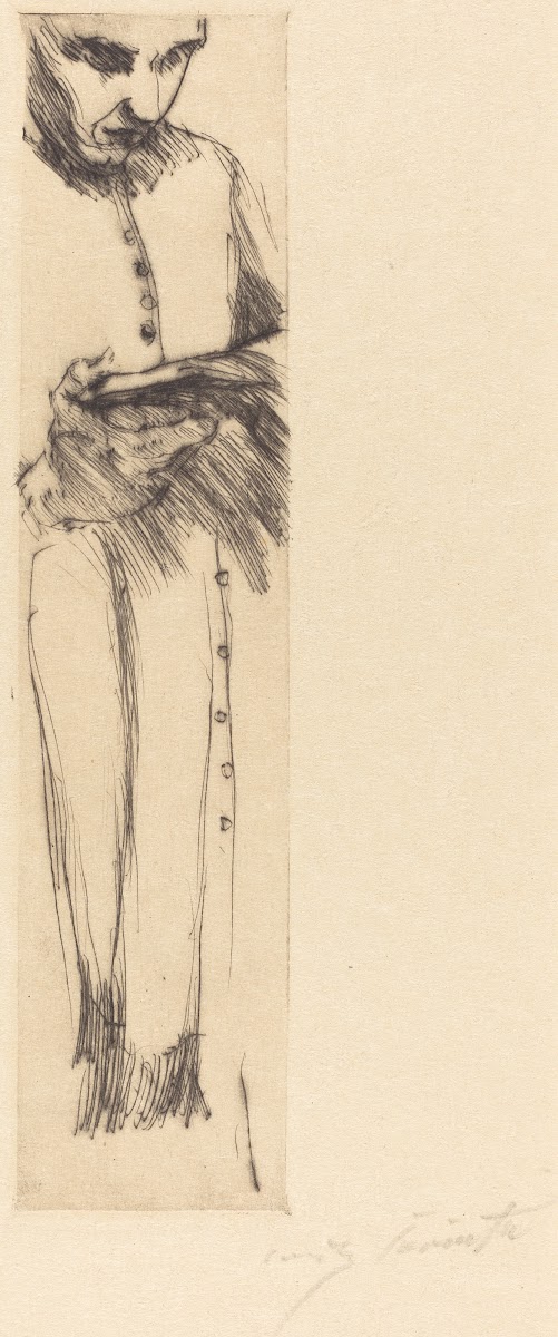 Priest Reading Lesender Mönch 1916