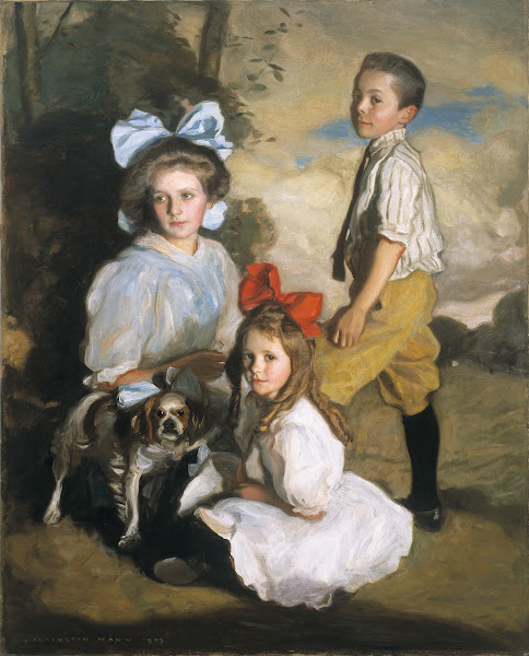 Portrait of Three Knox Children 1909