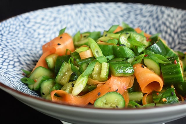 Salad Cà Rốt Dưa Leo Dầm
