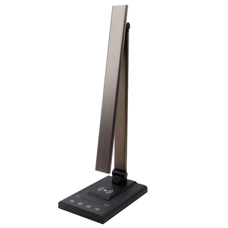 LED-Schreibtischlampe mit langem Arm, dimmbar, augenschonend