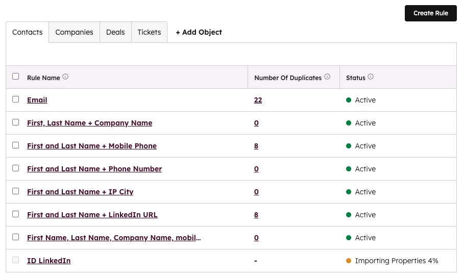 Gestion des doublons avec Koalify sur HubSpot