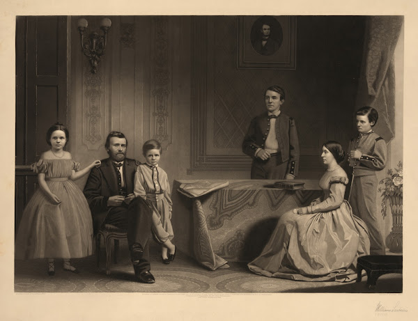 Grant and his family 1867