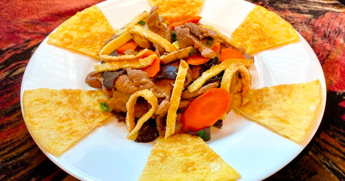 Thịt Heo Xào Nấm