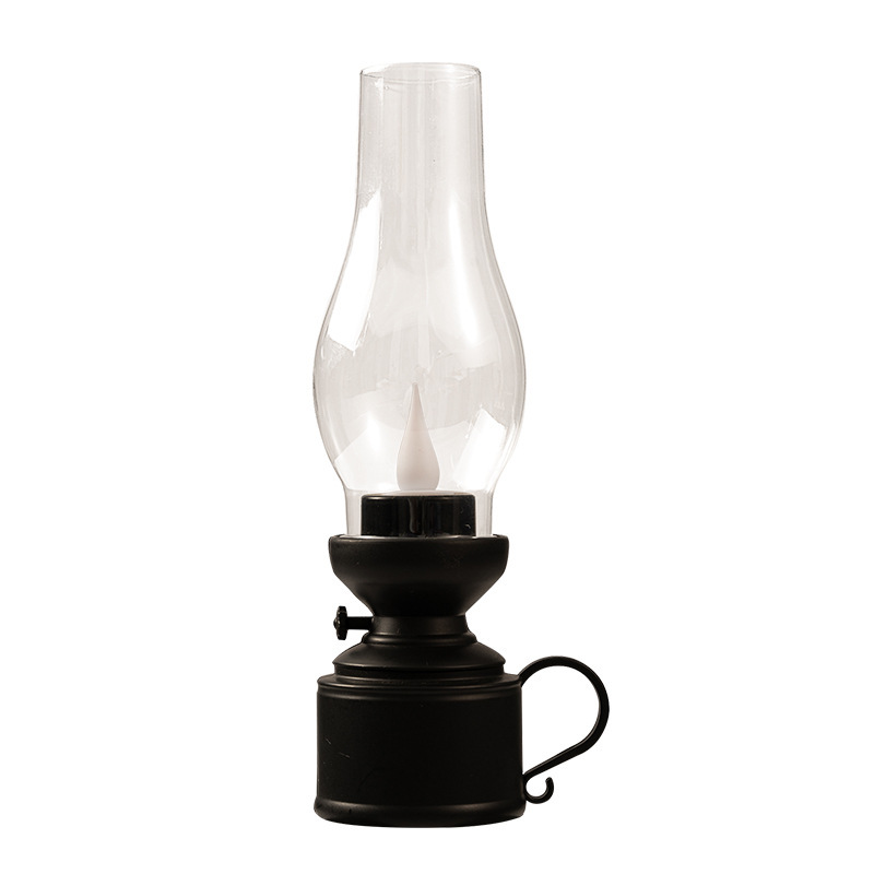 Decorative LED Oil Lamp in Retro Style