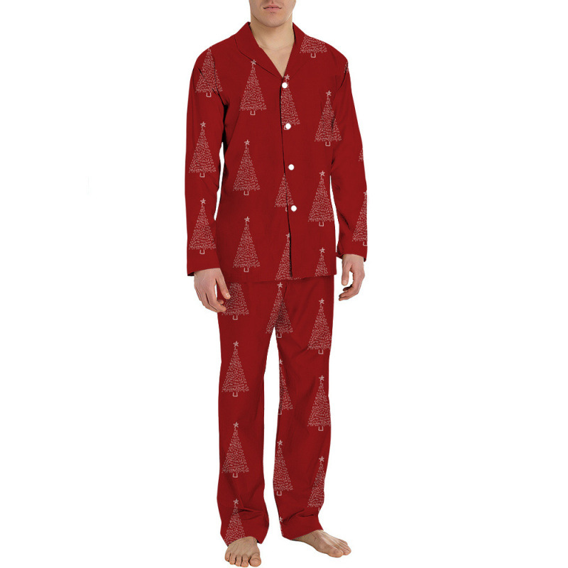Men's Pajama Set, Long Sleeve, Festive