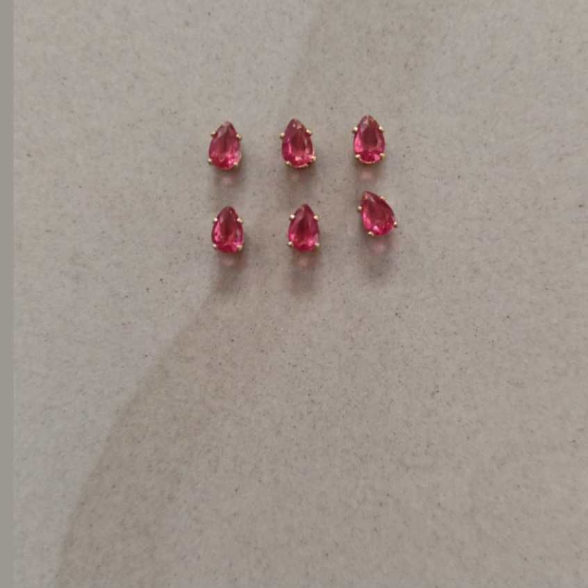 Pink Drop Ad Stone-A7-pack of 6