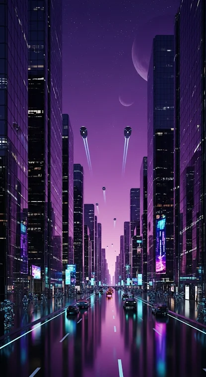 Celestial Cyber Streets